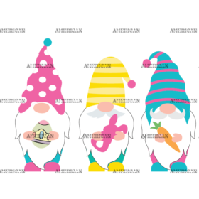 Easter Gnomies DTF Transfer