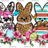 Easter Western Peeps DTF Transfer