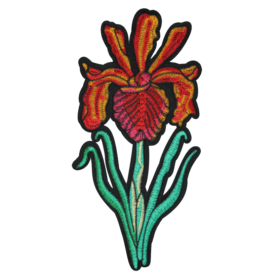 Sprouting Poppy Flower Patch (Large/Embroidery)