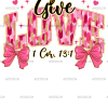 Give Love DTF Transfer