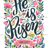 He Is Risen Floral DTF Transfer