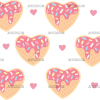 Heart Cookie Valentine-2 UV DTF Transfer