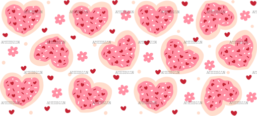 Heart Valentine-1 UV DTF Transfer