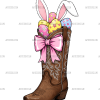 Howdy Easter-3 DTF Transfer
