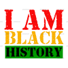 I am Black History-9 DTF Transfer