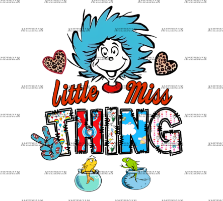Little Miss Thing DTF Transfer