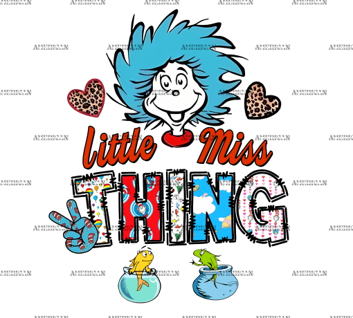 Little Miss Thing DTF Transfer