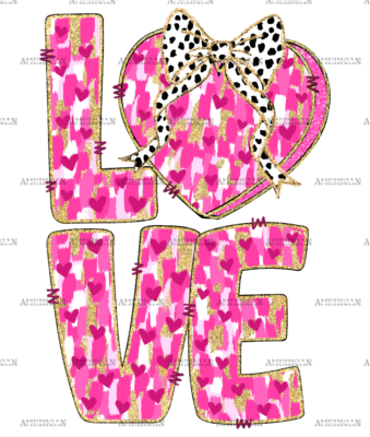 Love Heart-2 DTF Transfer