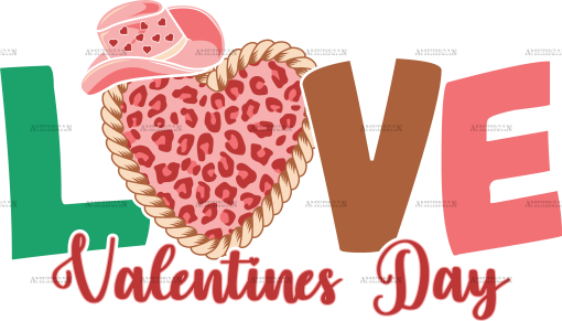 Love Valentines Day-1 DTF Transfer