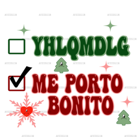Me Porto Bonito Dtf Transfer