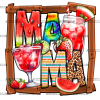 Mama Frame Watermelon DTF Transfer