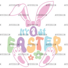 My 1st Easter Groovy DTF Transfer
