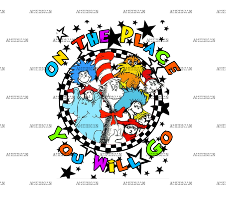 On The Places You Will Go DTF Transfer