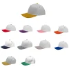 2- Tone Plain Canvas Caps