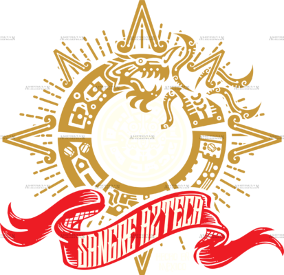 Sangre Azteca Dtf Transfer