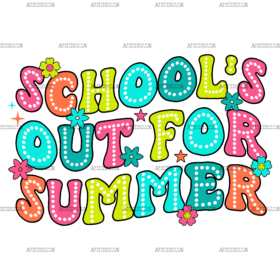 School's Out For Summer-9 DTF Transfer