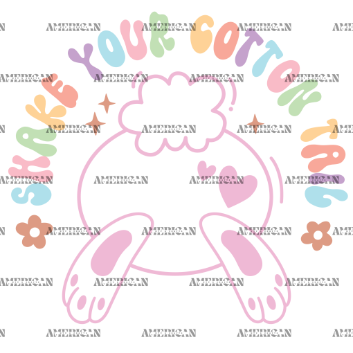 Shake Your Cotton Tail DTF Transfer