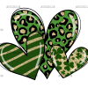 St Patrick Hearts DTF Transfer