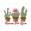 Succa For Love Cactus-1 DTF Transfer