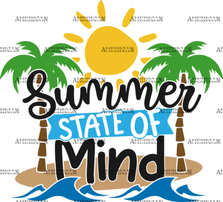 Summer State Of Mind DTF Transfer
