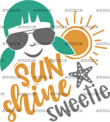 Sunshine Sweetie DTF Transfer