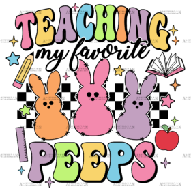 Teaching My Favorite Peeps-1 DTF Transfer