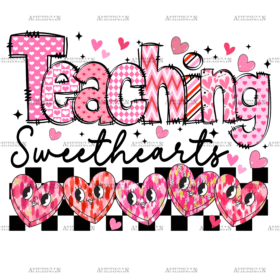Teaching Sweethearts-2 DTF Transfer
