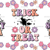 Trick Or Treat Spooky Mama UV DTF Transfer