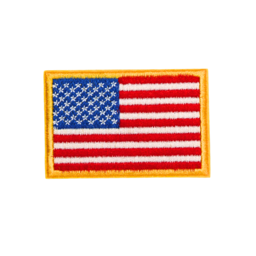 USA Flag Patch (Small/Embroidery) - Image 3