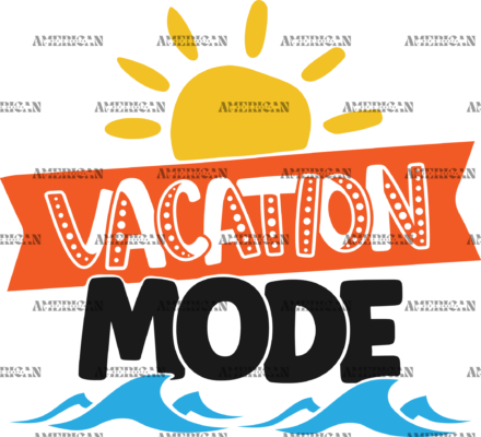 Vacation Mode-1 DTF Transfer
