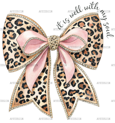 Valentine Bow-22 DTF Transfer