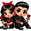 Valentine Couple-4 DTF Transfer