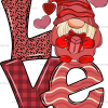 Valentine Love DTF Transfer