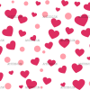 Valentines Day Hearts-13 UV DTF Transfer