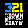 World Down Syndrome Day-6 DTF Transfer