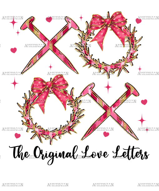 Xoxo Original Love Letters DTF Transfer