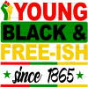 Young Black Freeish DTF Transfer