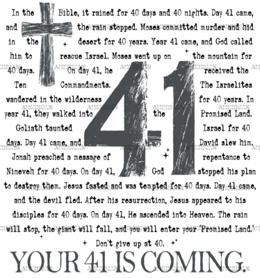 Your 41 Is Coming-1 DTF Transfer