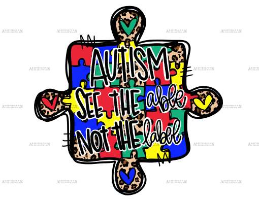 Autism DTF Transfer