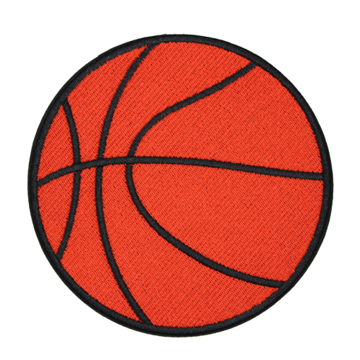 Basketball Patch (Large/Embroidery)