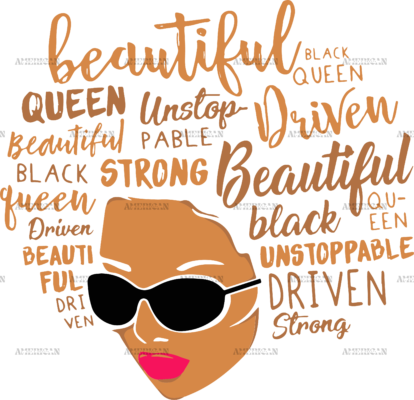 Beautiful Queen DTF Transfer