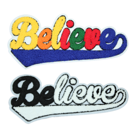 Believe Patch (Large/Chenille)