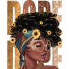 Black Girl Dope DTF Transfer