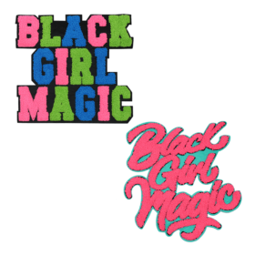 Black Girl Magic Patch (Large/Chenille)