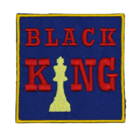 Black King Patch (Small/Embroidery)
