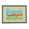 Blessed Beyond Measure (Small/Embroidery)