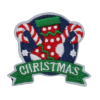 Christmas Badge Patch (Small/Embroidery)