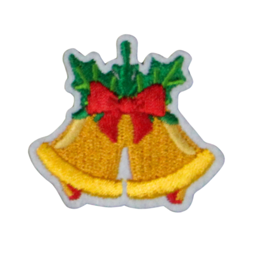 Christmas Bells Patch (Small/Embroidery) - Image 5