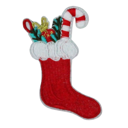 Christmas Stocking Patch (Small/Embroidery) - Image 4