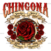 Chingona Rose Dtf Transfer